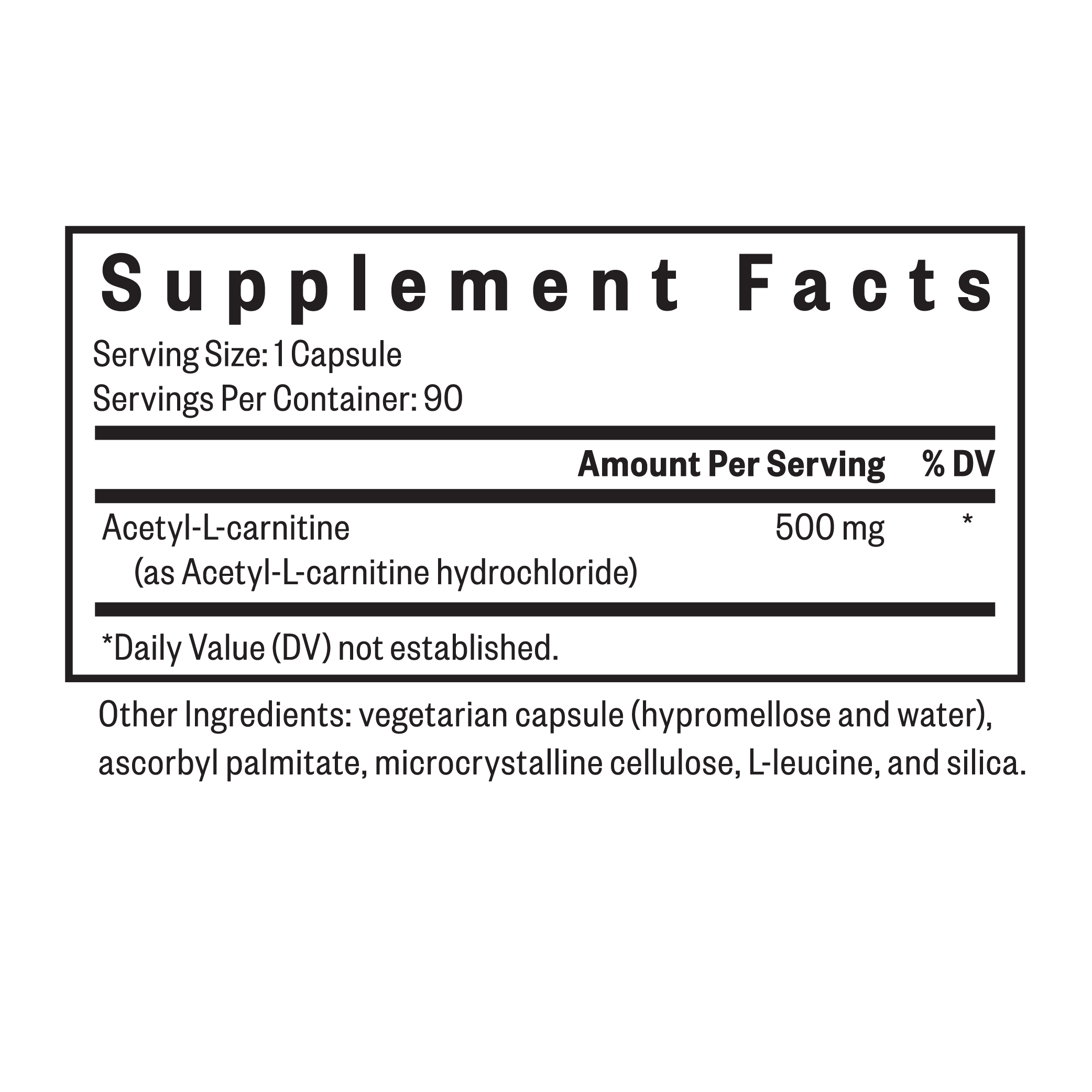 Acetyl-L-Carnitine - Everyday Essential