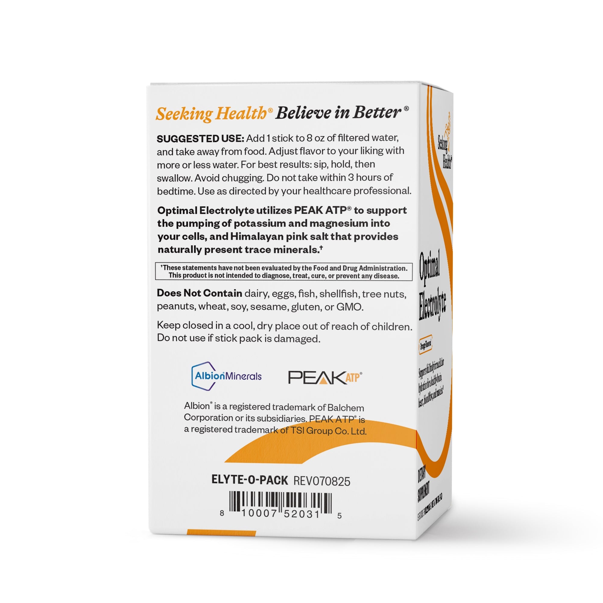 Optimal Electrolyte Sticks - Daily Wellness Essential