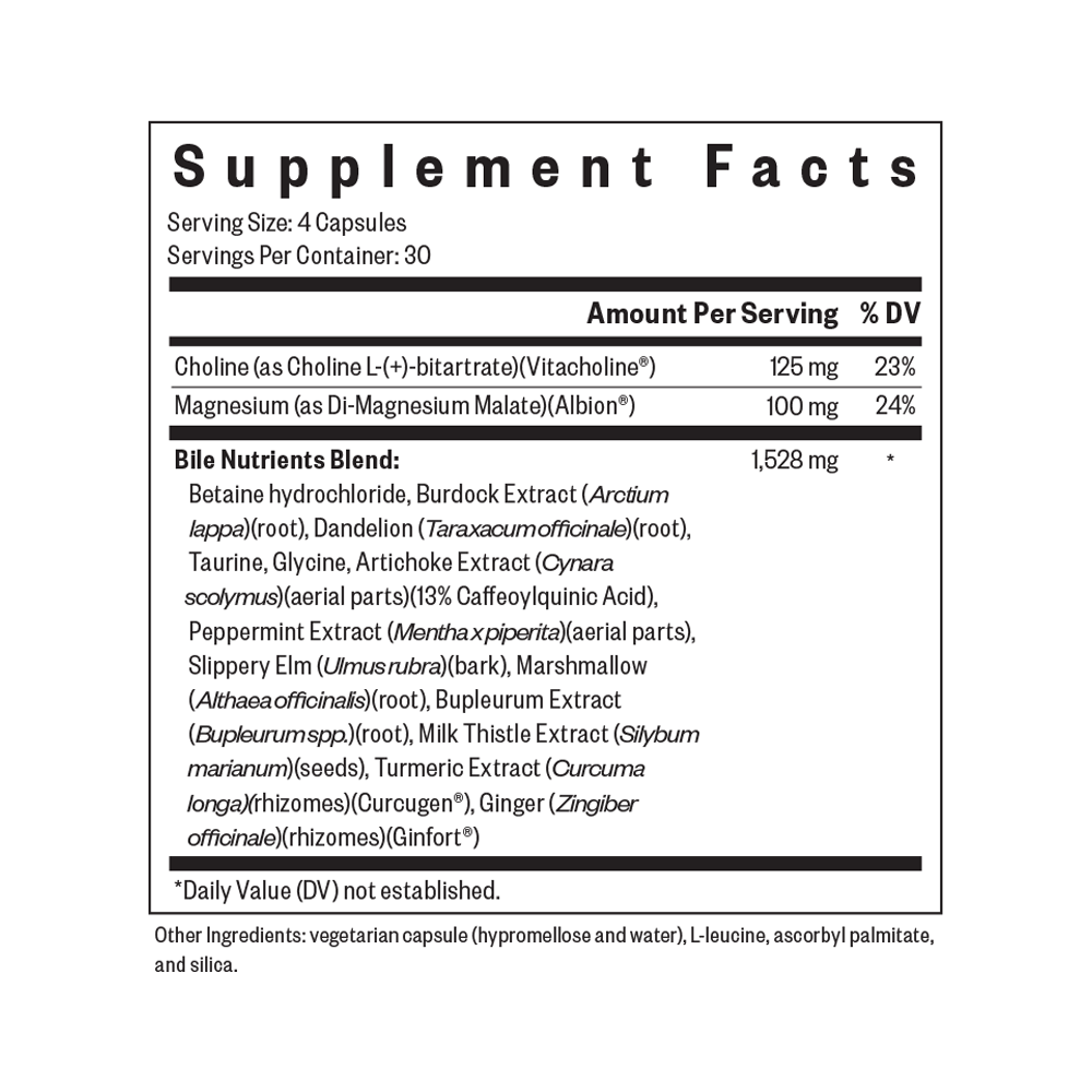 Bile Nutrients - Everyday Essential