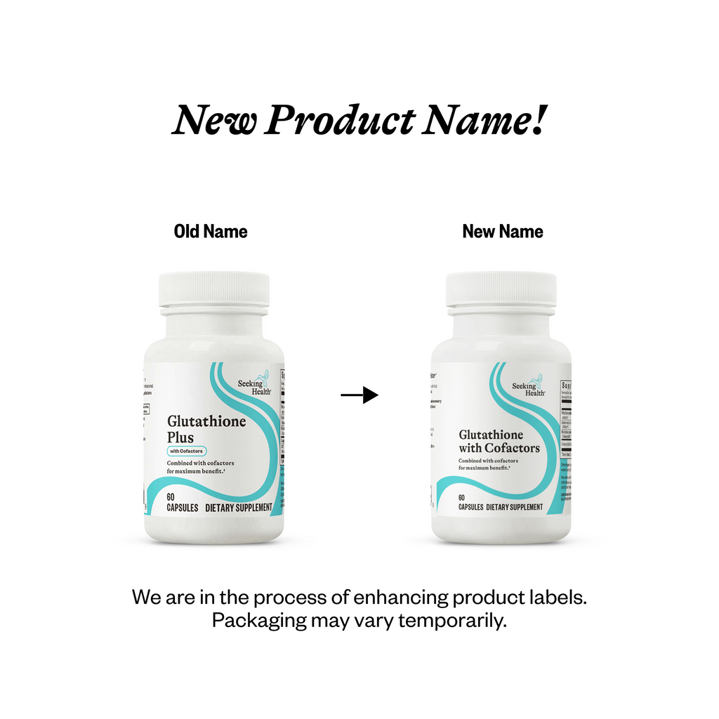 Glutathione with Cofactors ( formerly Glutathione Plus) - Everyday Essential