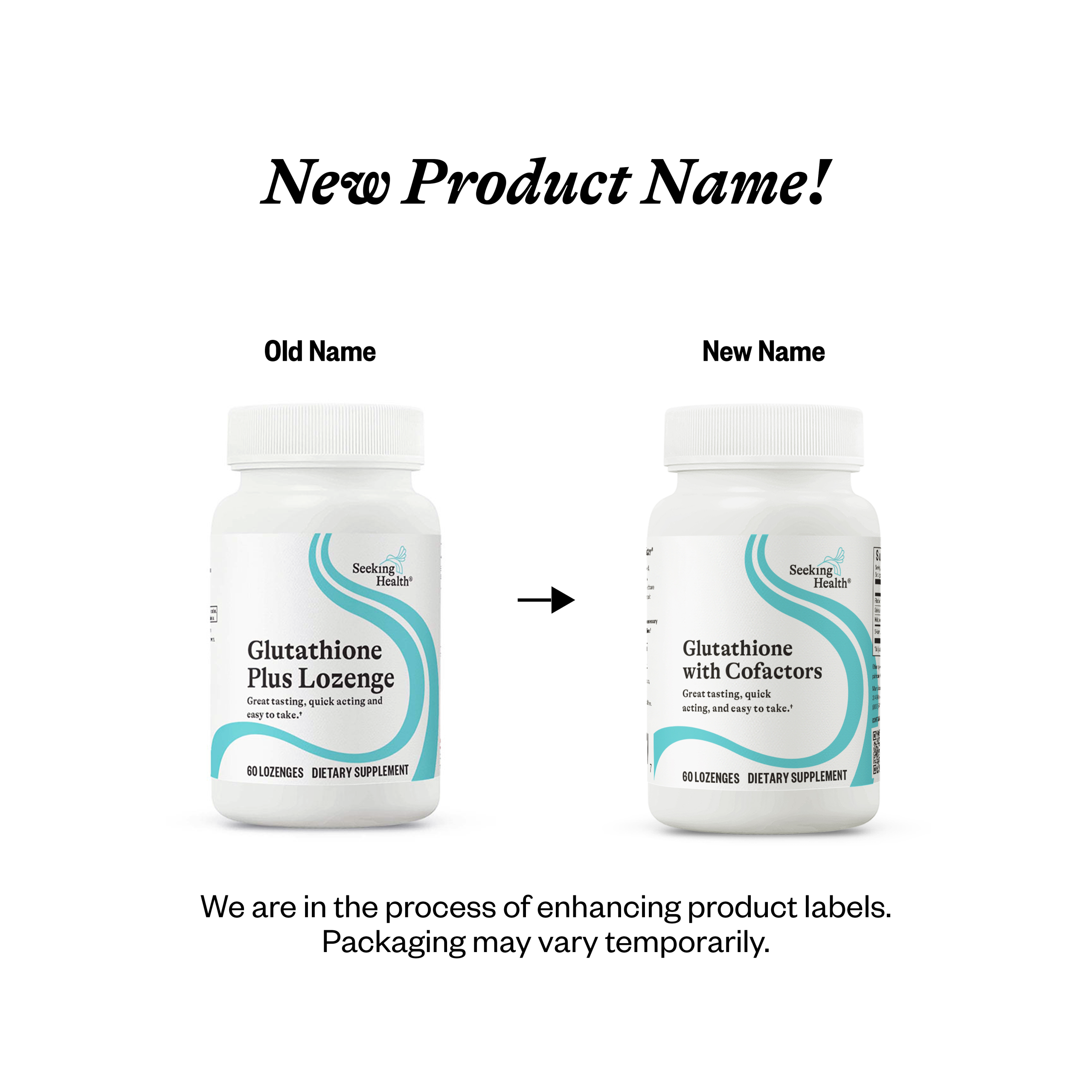 Glutathione with Cofactors Lozenges ( formerly Glutathione Plus Lozenge ) - Everyday Essential