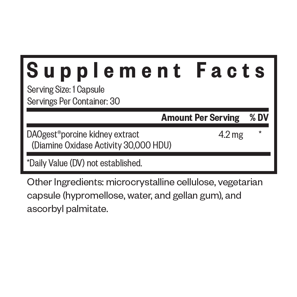 DAO Enzyme - Everyday Essential