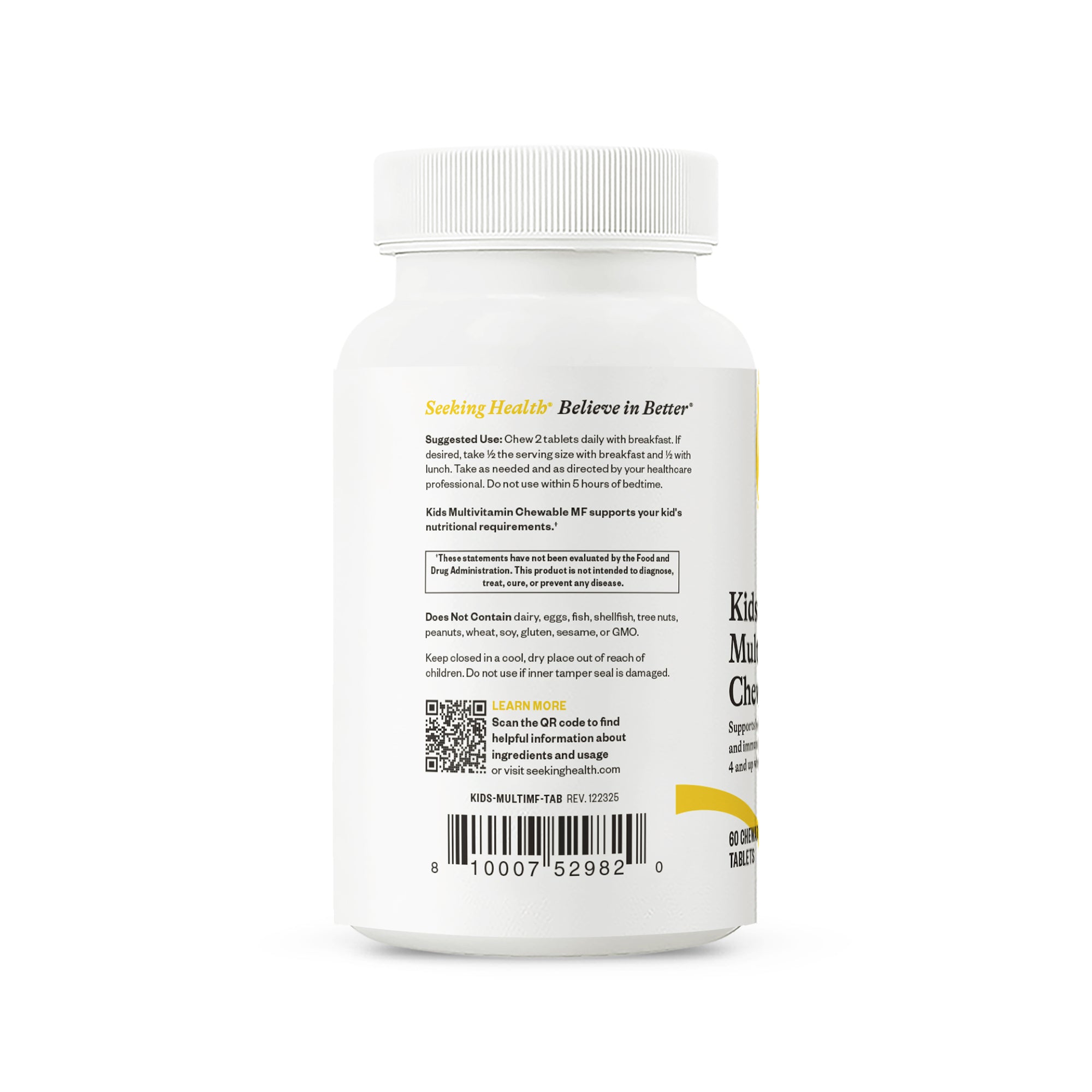 Kids Multivitamin Chewable MF - Daily Wellness Essential