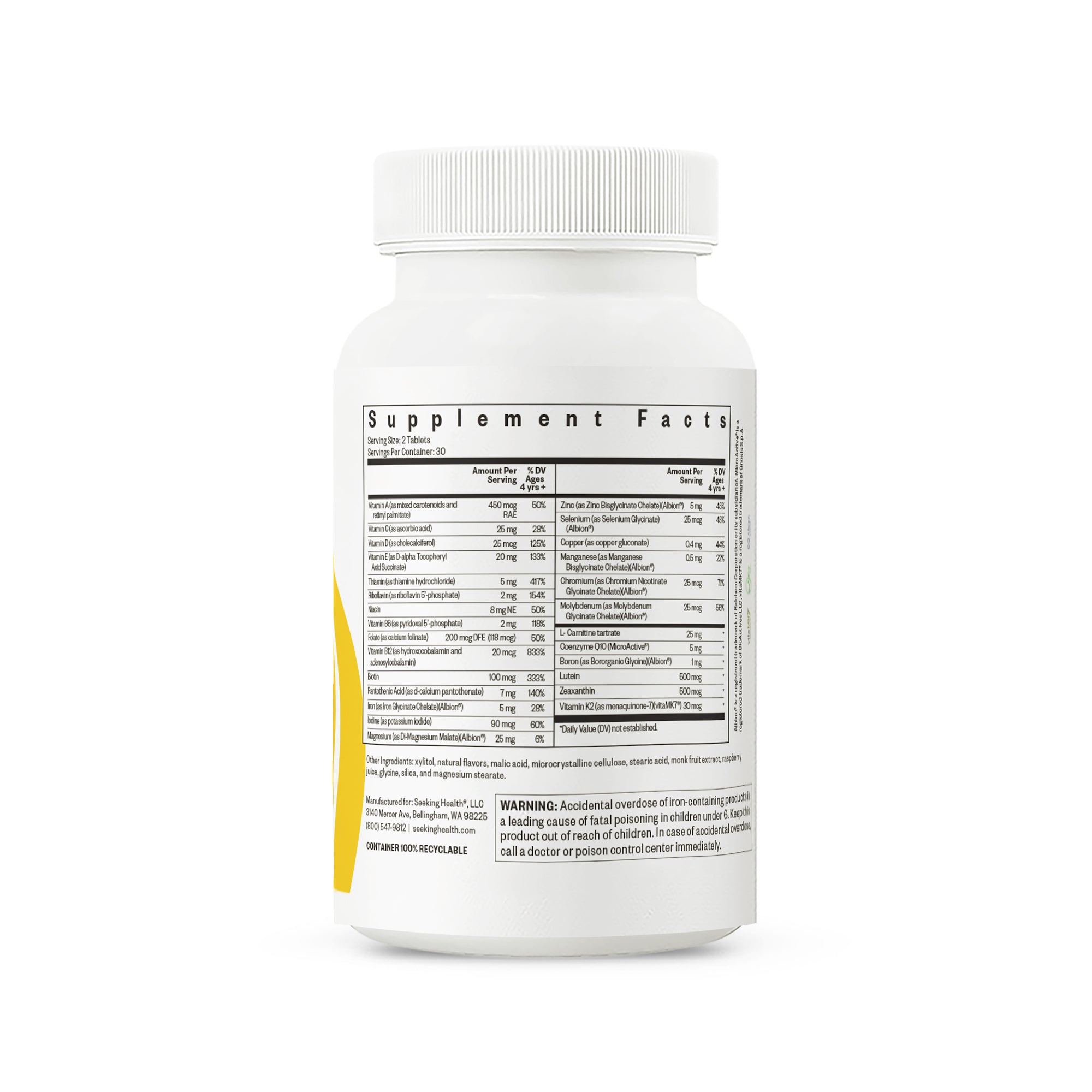 Kids Multivitamin Chewable MF - Daily Wellness Essential