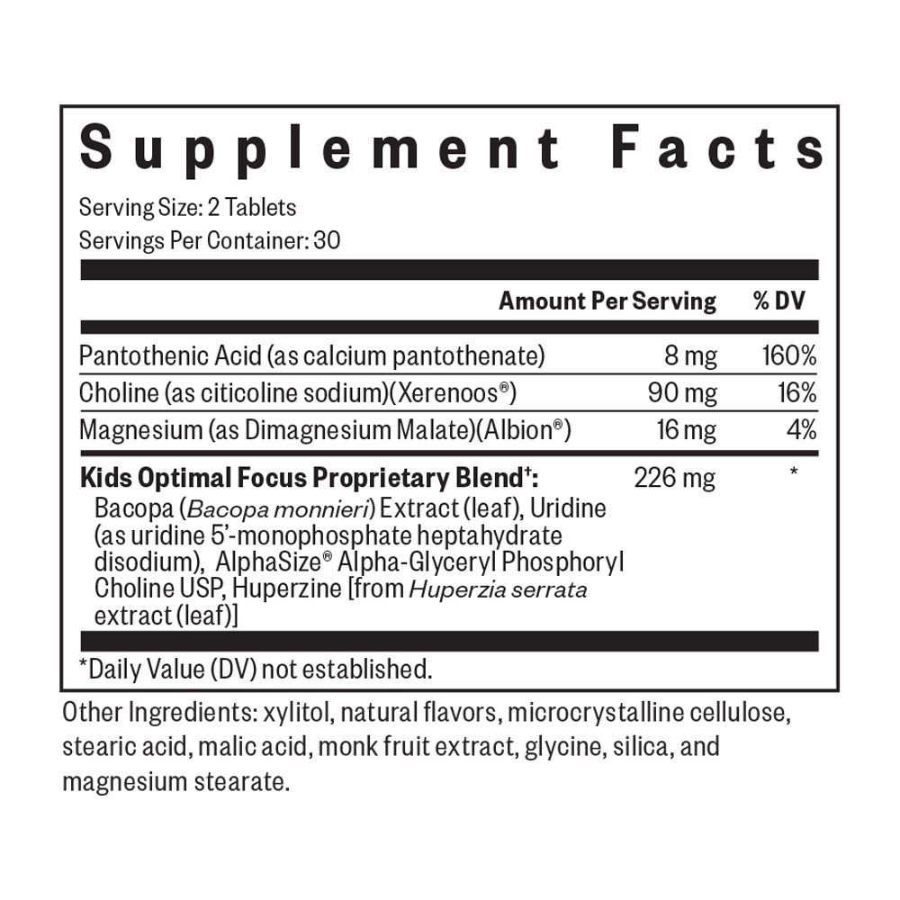Kids Optimal Focus - Everyday Essential