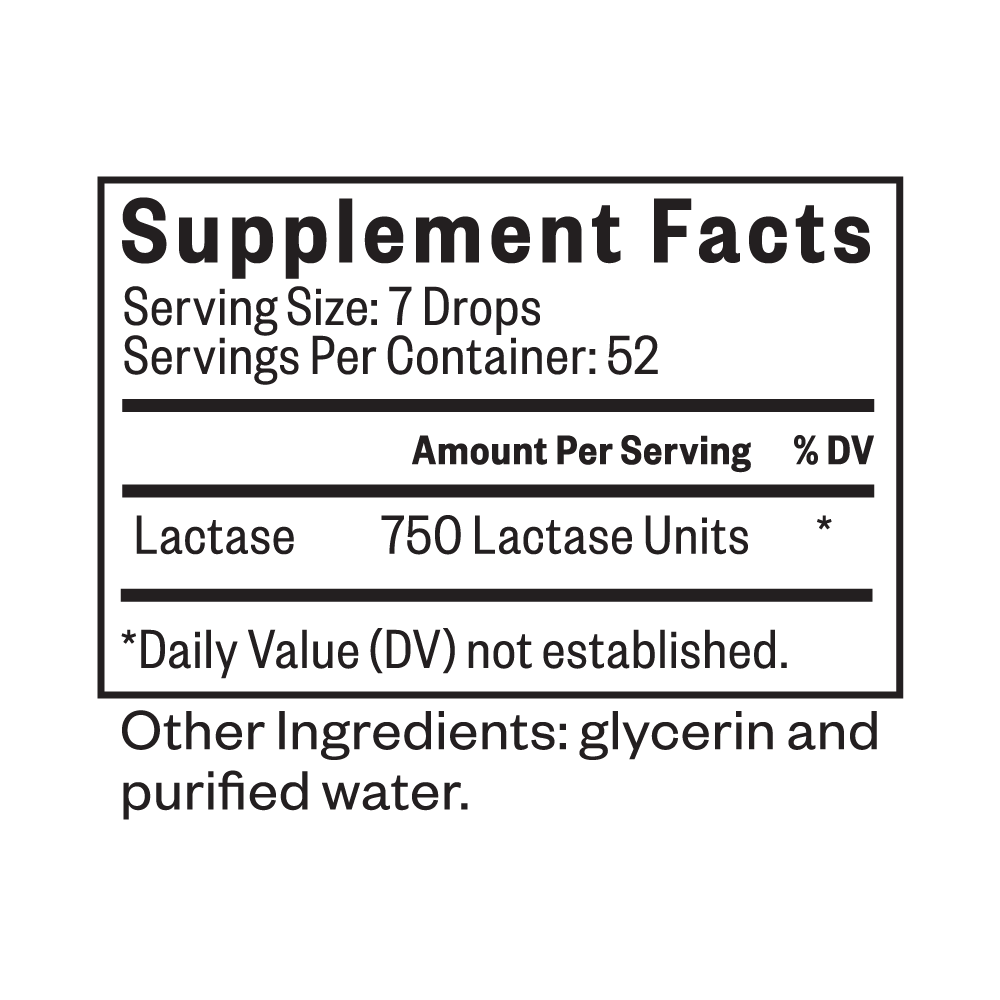 Lactase Drops - Everyday Essential