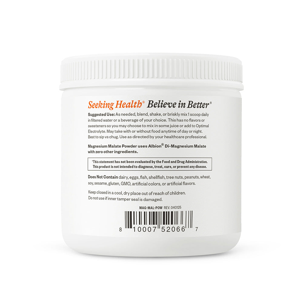 Magnesium Malate Powder - Daily Wellness Essential
