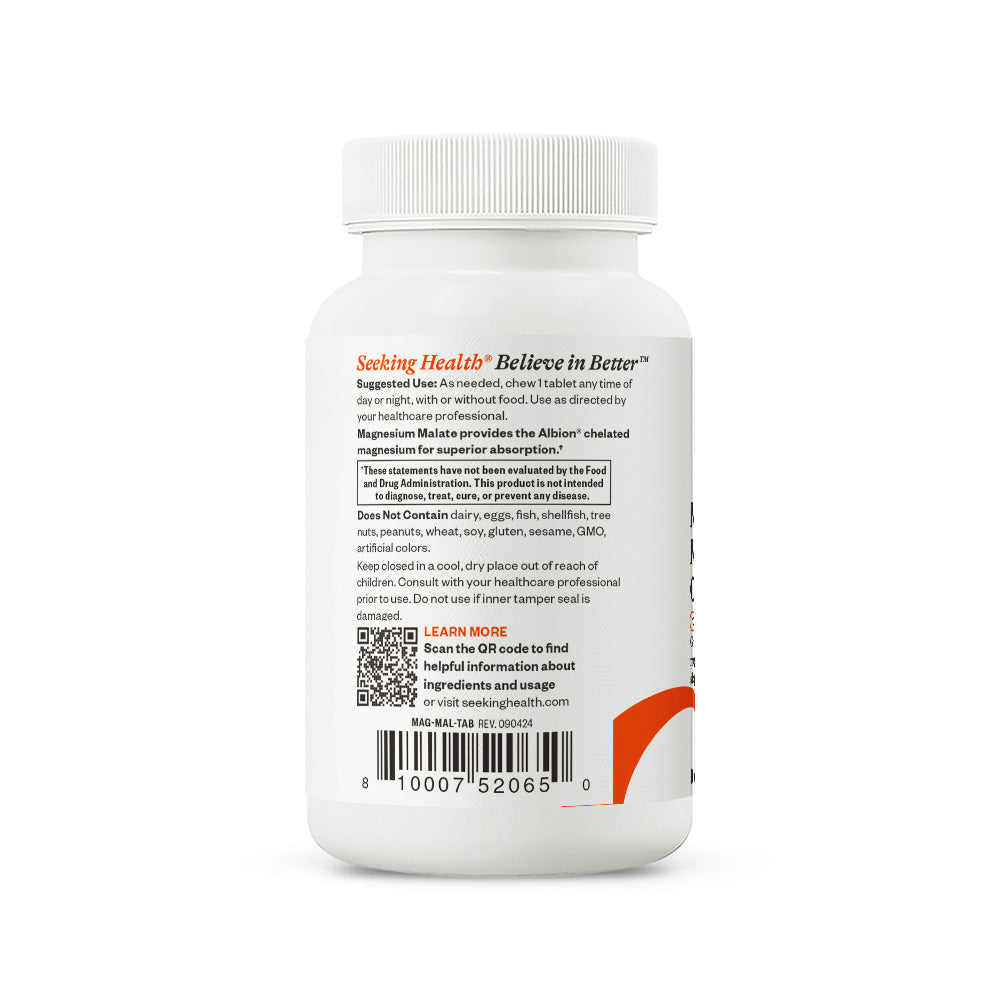 Magnesium Malate Chewable - Daily Wellness Essential