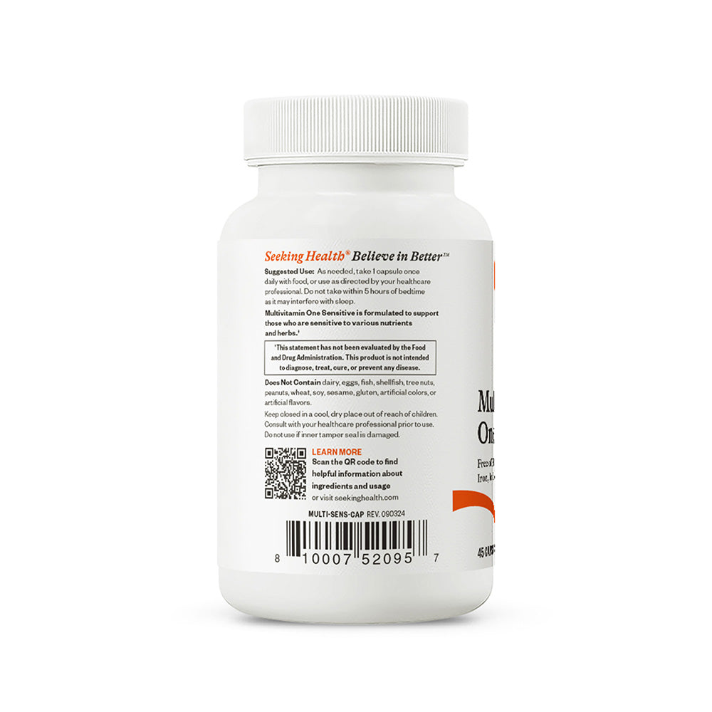 Multivitamin One Sensitive - Daily Wellness Essential