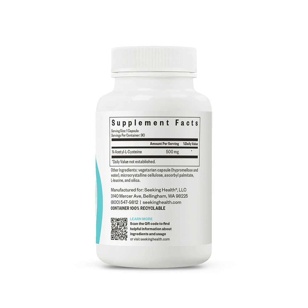 NAC Supplement (N-Acetyl-L-Cysteine) - Daily Wellness Essential