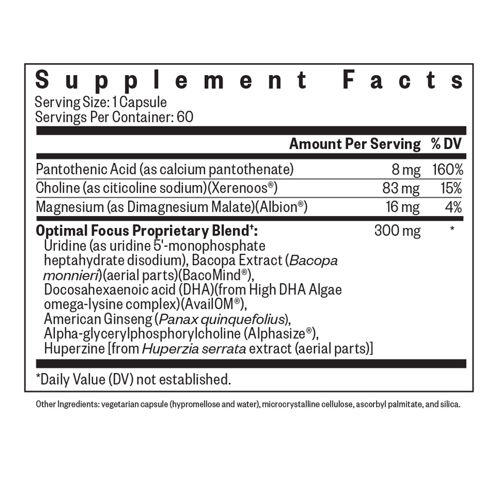 Optimal Focus - Everyday Essential