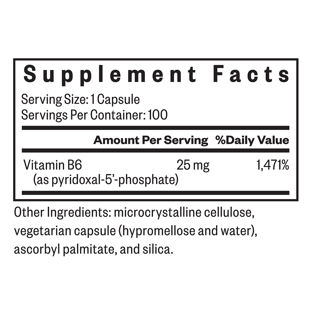 P-5-P (Pyridoxal 5-Phosphate) - Everyday Essential
