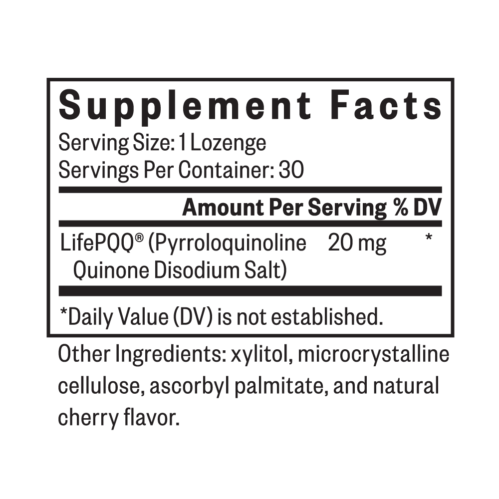 PQQ Lozenge - Everyday Essential