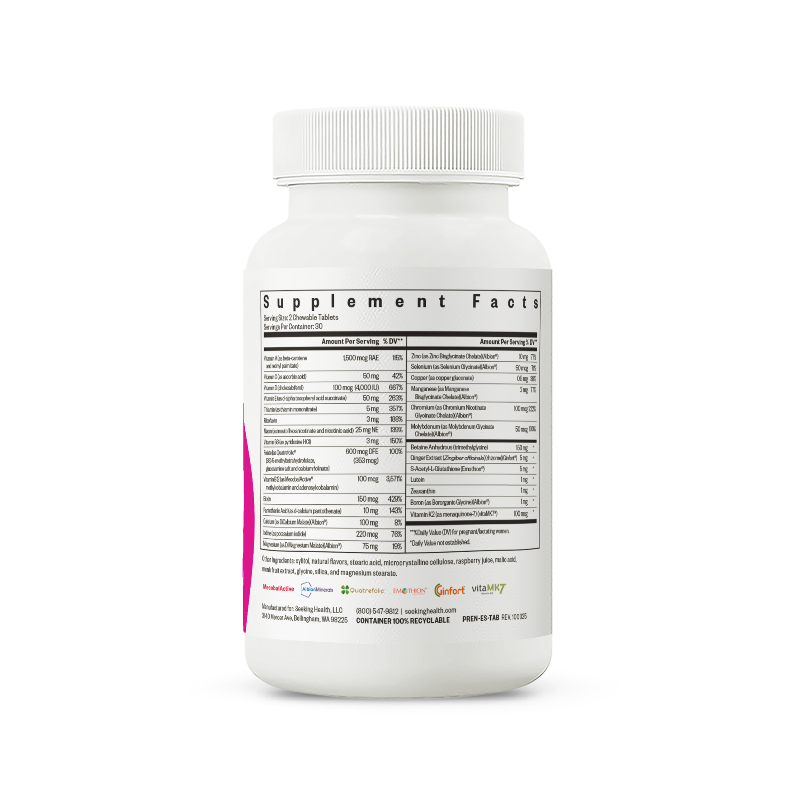 Prenatal Essentials Chewable - Everyday Essential