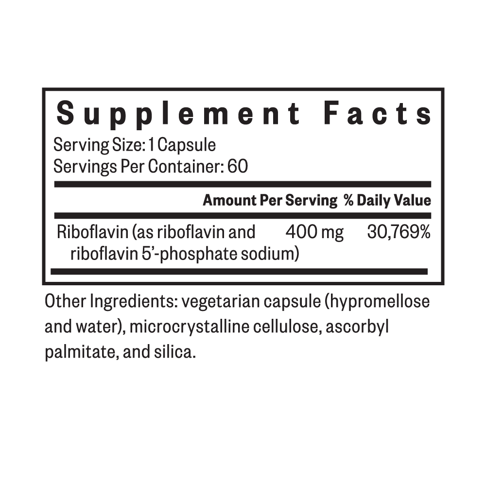 Riboflavin - Everyday Essential