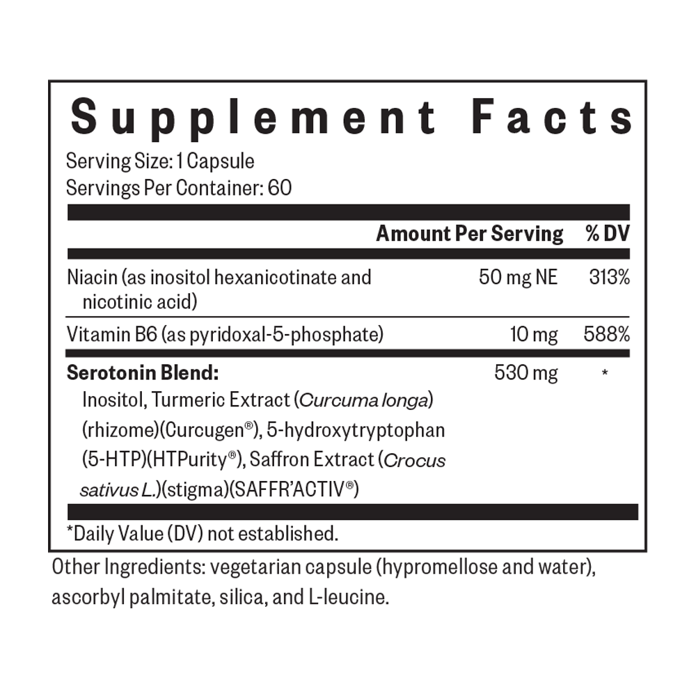 Serotonin Nutrients - Everyday Essential