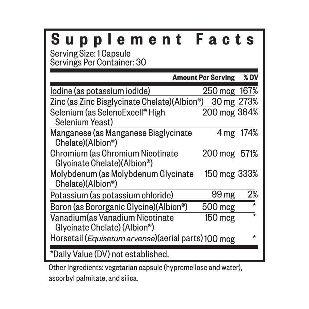 Trace Minerals Complex II - Everyday Essential