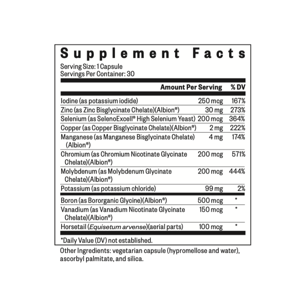 Trace Minerals Complex - Everyday Essential