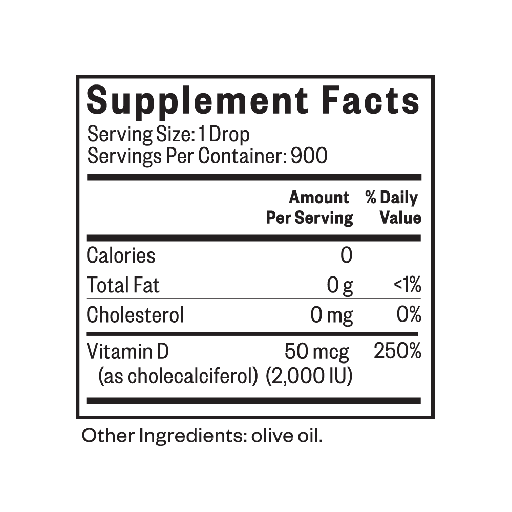 Vitamin D3 Drops - Daily Wellness Essential