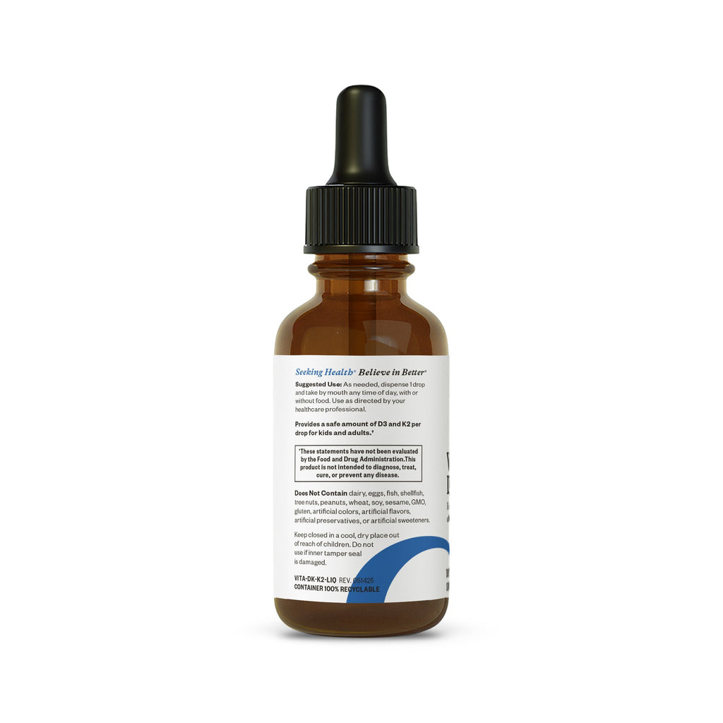 Vitamin D3 + K2 Drops - Daily Wellness Essential