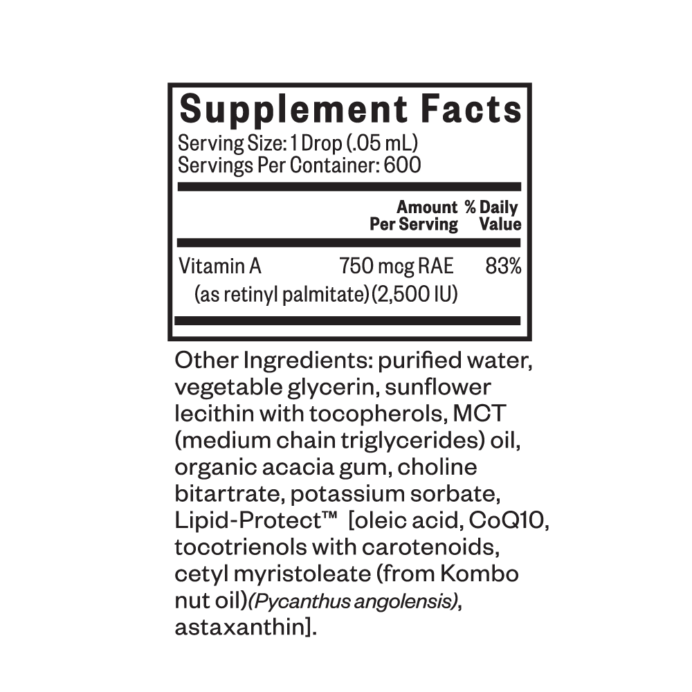 Vitamin A Drops - Daily Wellness Essential
